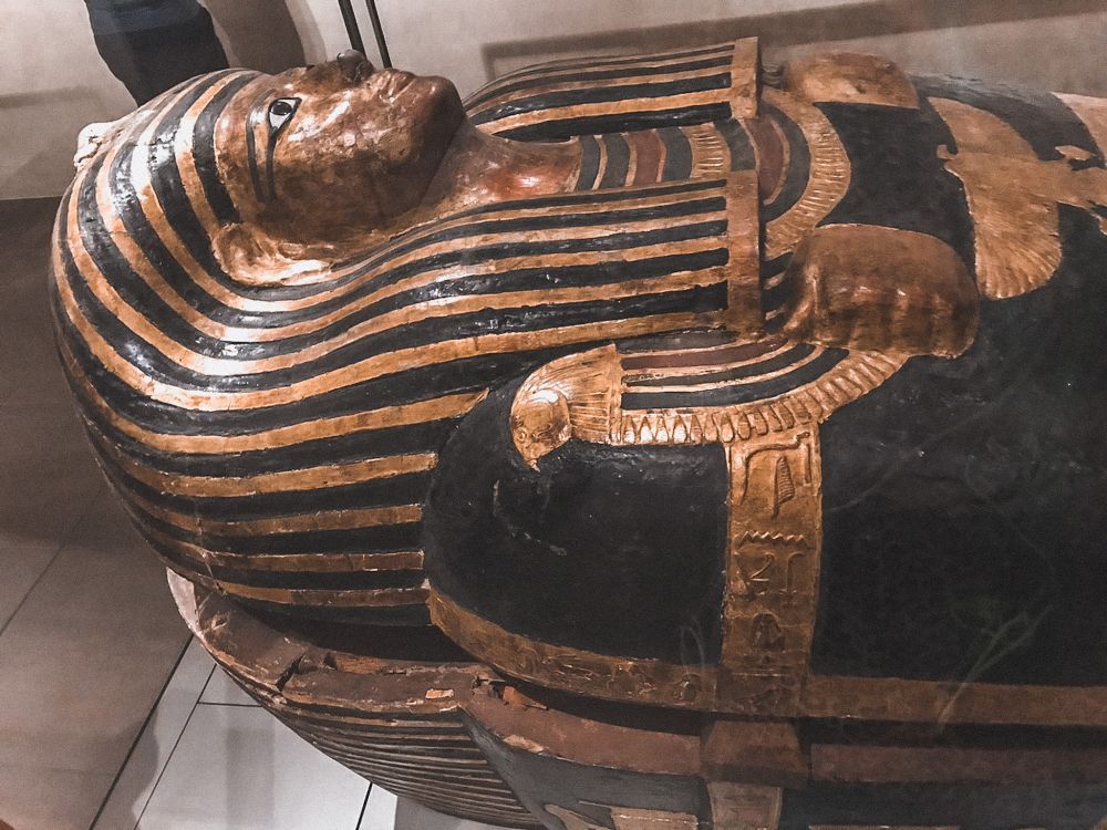 la Tomba di Kha al Museo Egizio di Torino