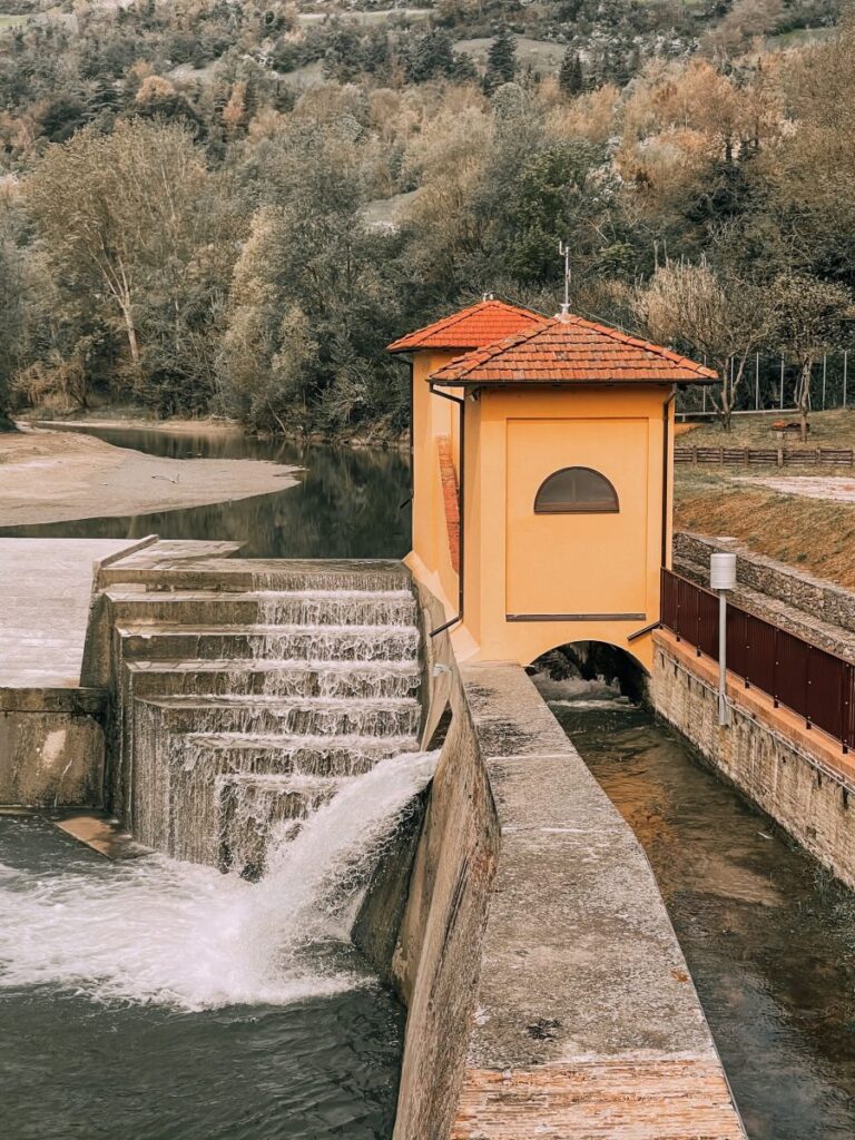 La Chiusa di San Ruffillo è fondamentale per la regolazione dell'acqua da immettere nel canale