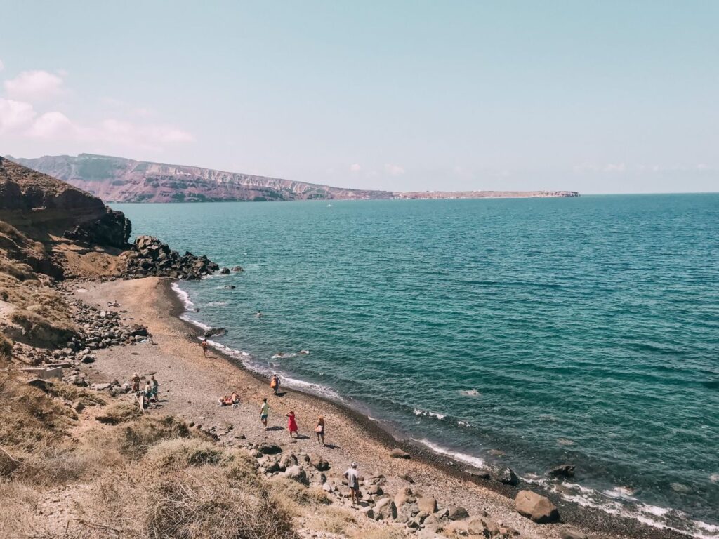 L'isolata spiaggia di Katharos è perfetta per chi cerca tranquillità e pace