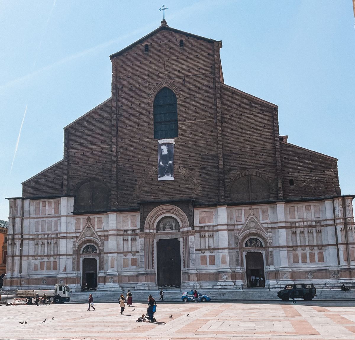 la Basilica di San Petronio non è stata mai terminata come testimonia la sua facciata