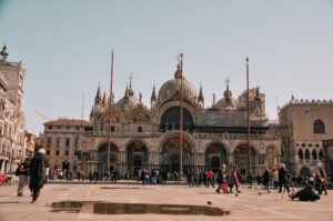una splendida immagine di piazza San Marco a Venezia