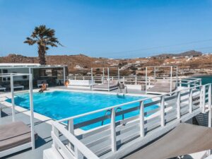 splendida la piscina del resort Pietra e Mare