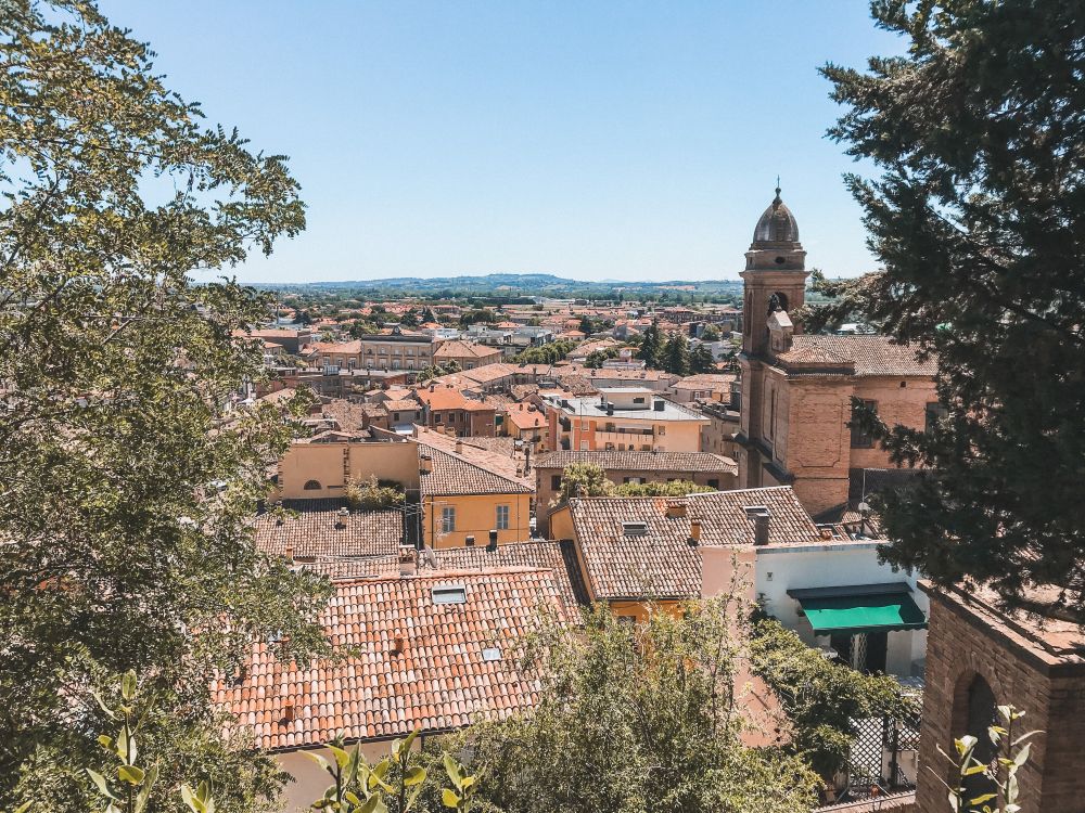 il borgo di Santarcangelo di Romagna è uno dei più caratteristici della Romagna