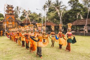 Cerimonia a Bali in Indonesia