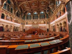 sala delle Sedute del Parlamento di Budapest