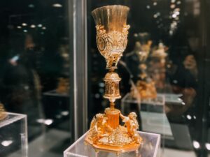 il calice d'oro di Pio IX nel Tesoro di San Gennaro a Napoli