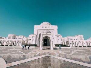 esterni del Palazzo Presidenziale di Abu Dhabi