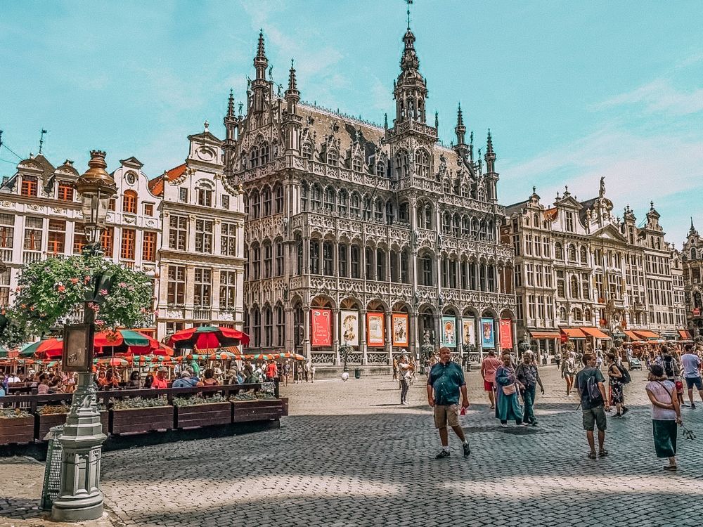 Grand Place è la piazza principale di Bruxelles