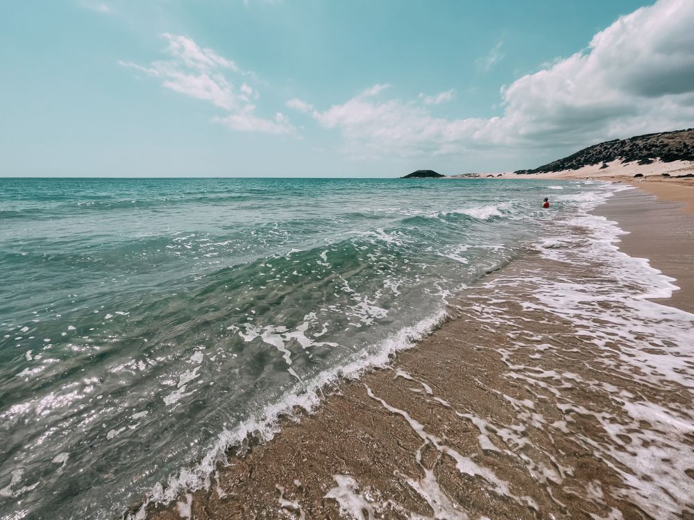 una delle spiagge più belle di Cipro Nord è Golden Beach