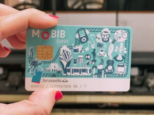 MOBIB card acquistata a Bruxelles