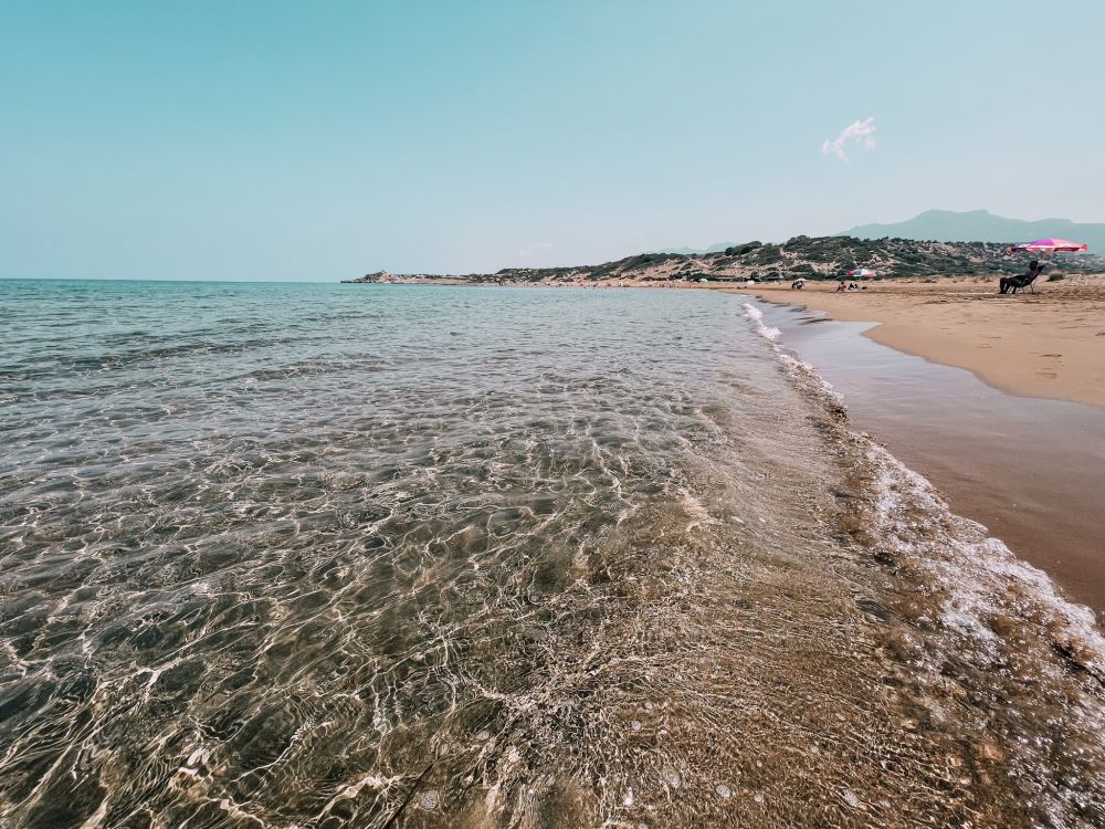una delle spiagge più belle di Cipro Nord è Alagadi