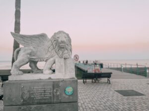 leone alato di Venezia a Larnaca