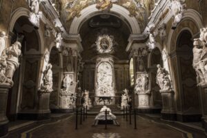 interni della Cappella di Sansevero a Napoli