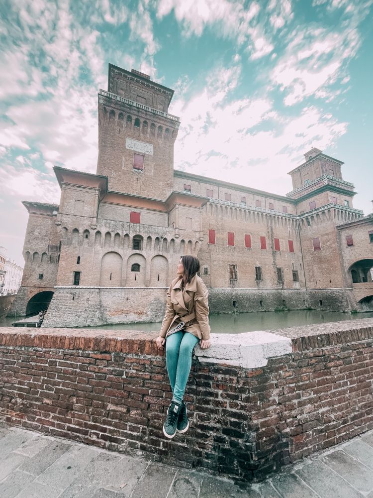 esterni del Castello Estense di Ferrara