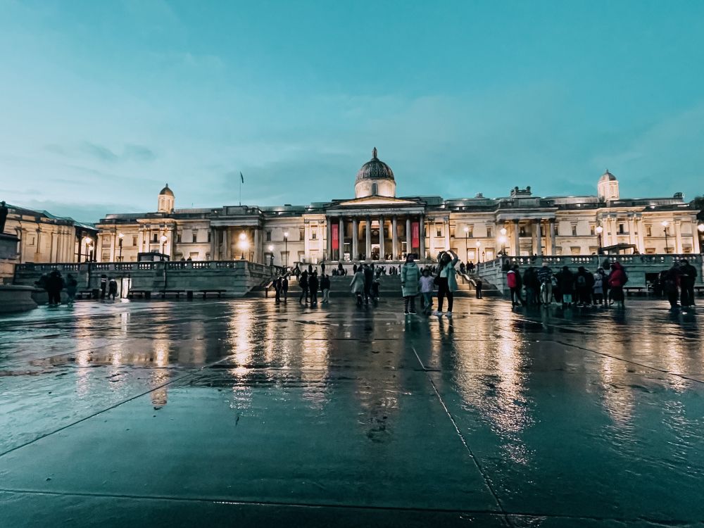 National Gallery a Londra presso Trafalgar Square