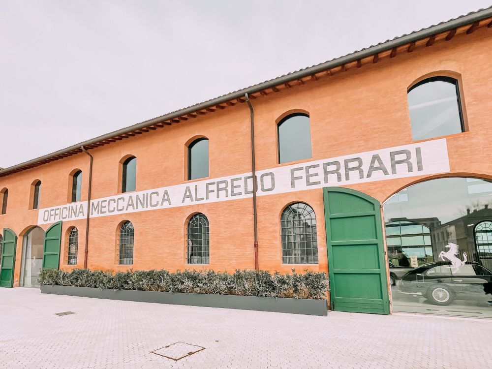 la casa natale di Enzo Ferrari oggi trasformata in museo
