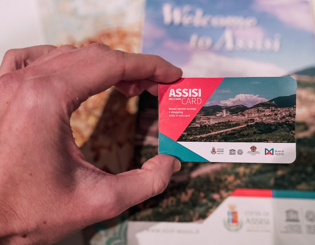 Assisi Welcome Card gratuita