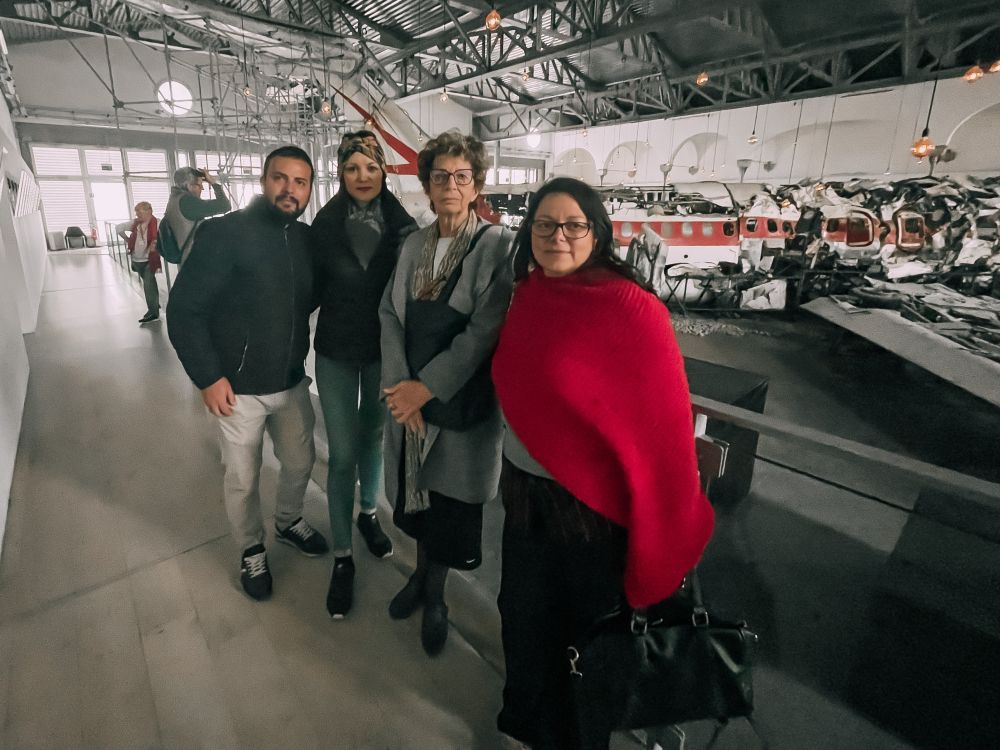 visita del Museo per la Memoria di Ustica con Daria Bonfietti
