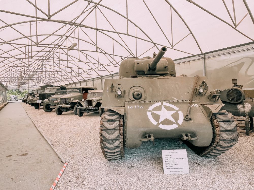 il carro armato del Museo Memoriale della Libertà di Bologna