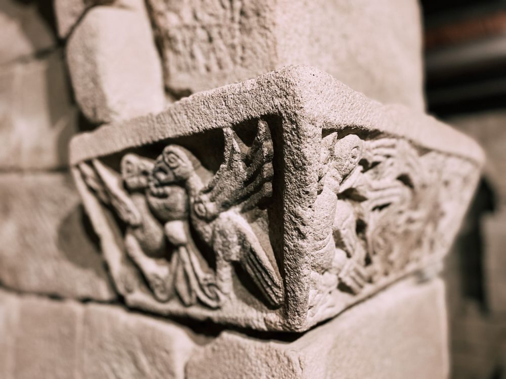dettaglio della cripta del Santuario di Montovolo