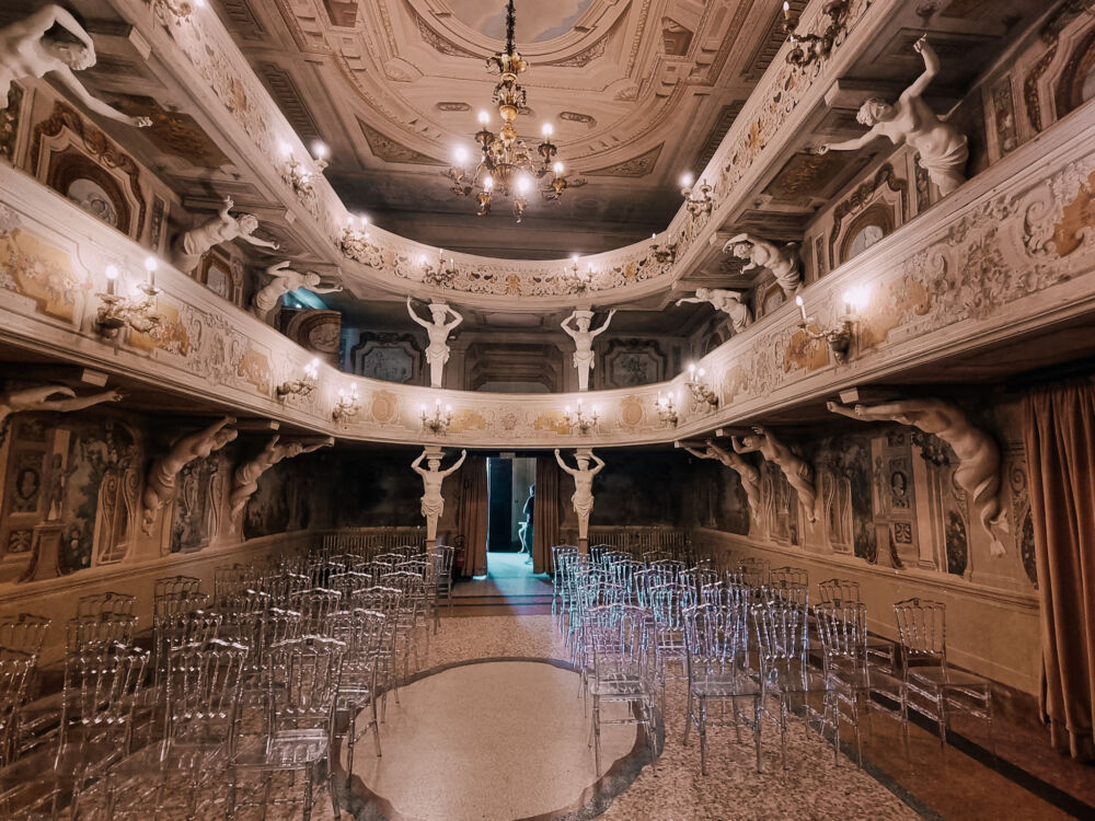 il piccolo teatro di Villa Aldrovandi Mazzacorati