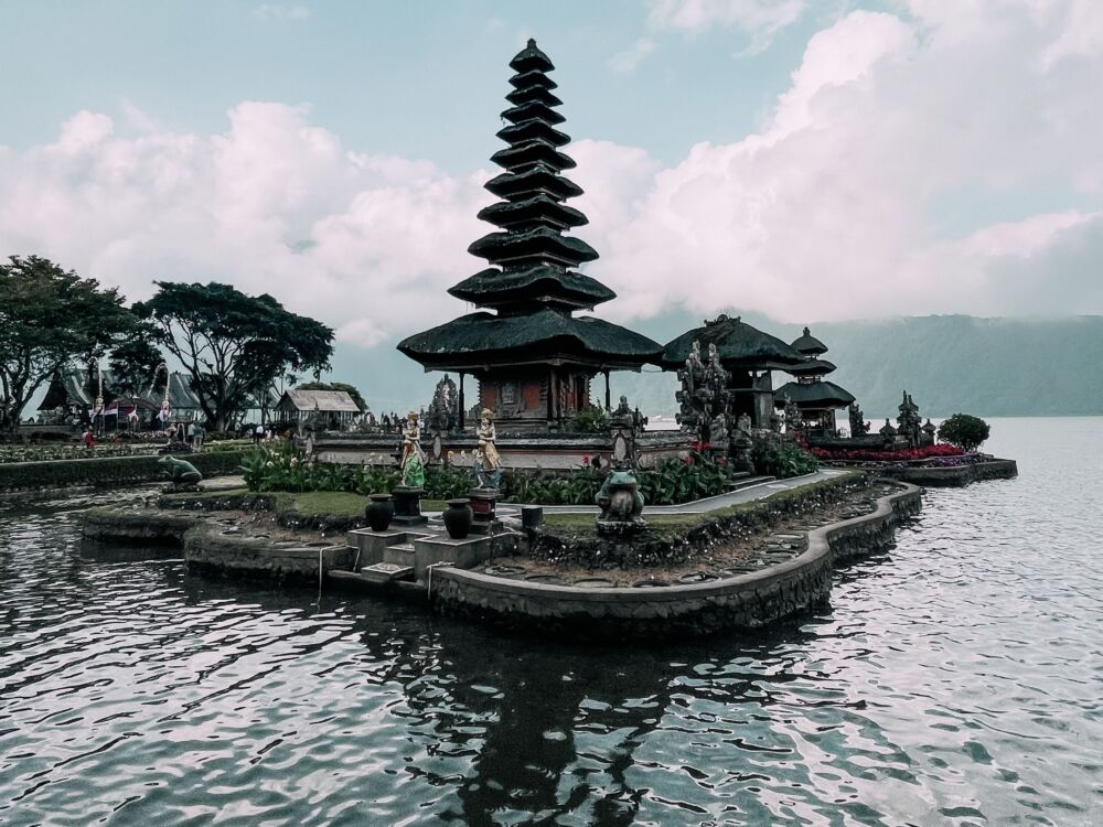 il tempio di Ulun Danu Bratan a Bali