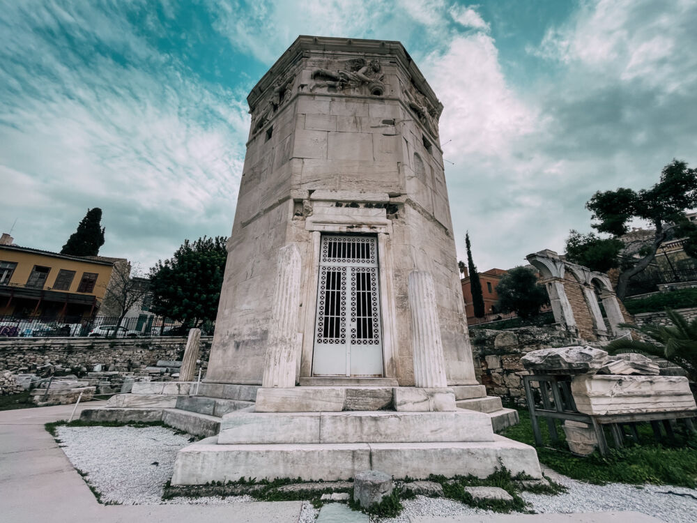 la Torre dei Venti nell'Agorà Romana