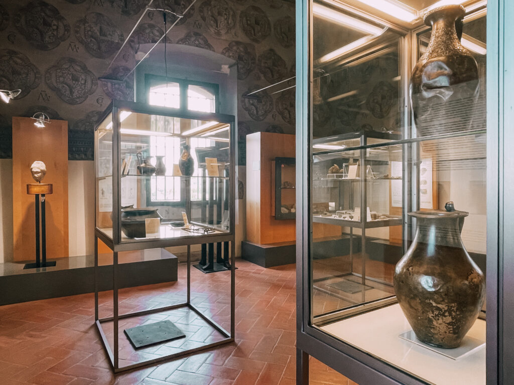 sala del Museo Civico Archeologico Crespellani a Bazzano