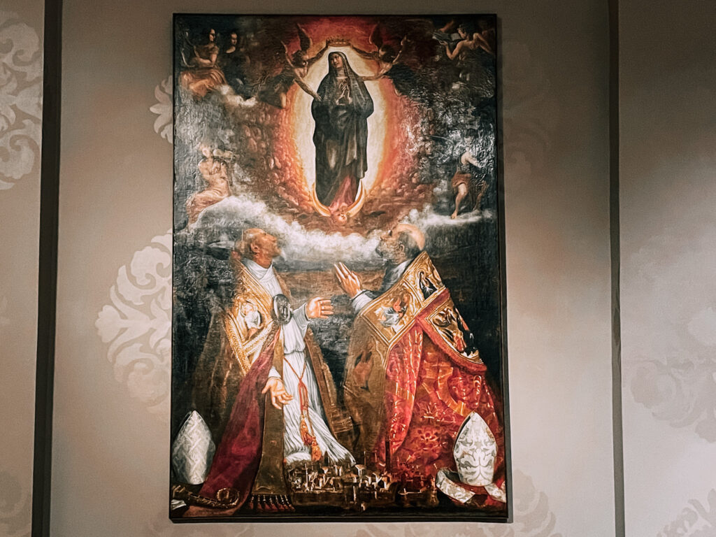 tela di Lavinia Fontana nel Museo San Domenico di Imola