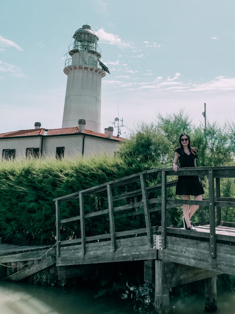 il Faro di Goro sull'Isola dell'Amore