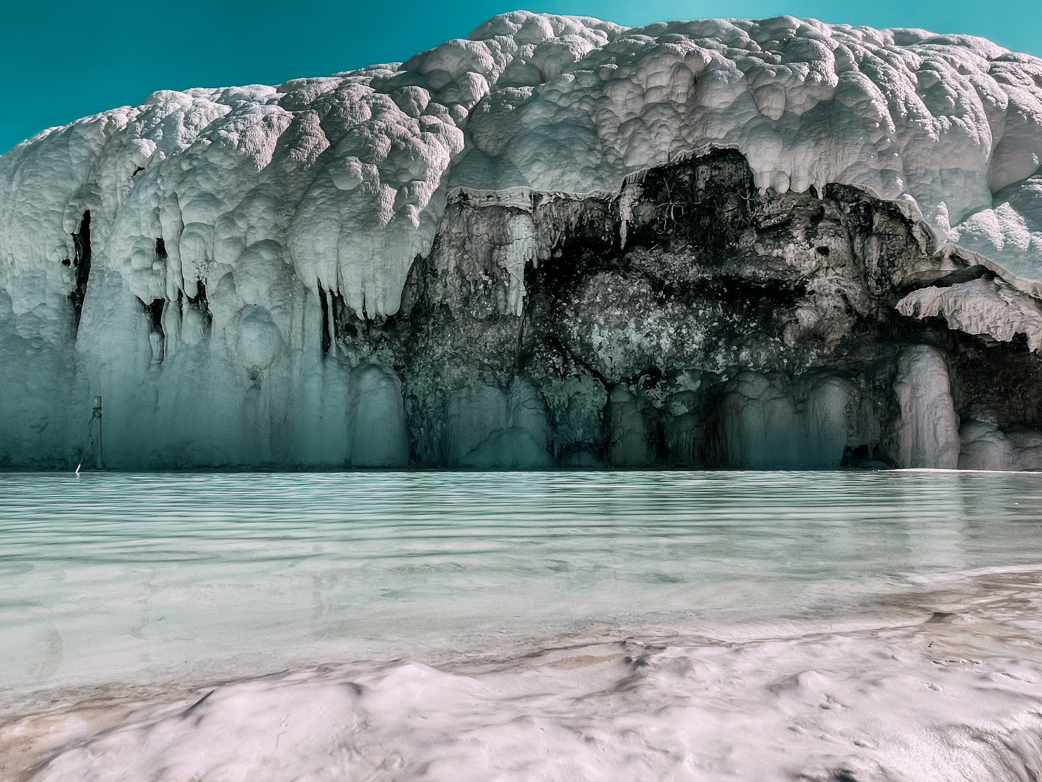 il sito di Pamukkale in Turchia