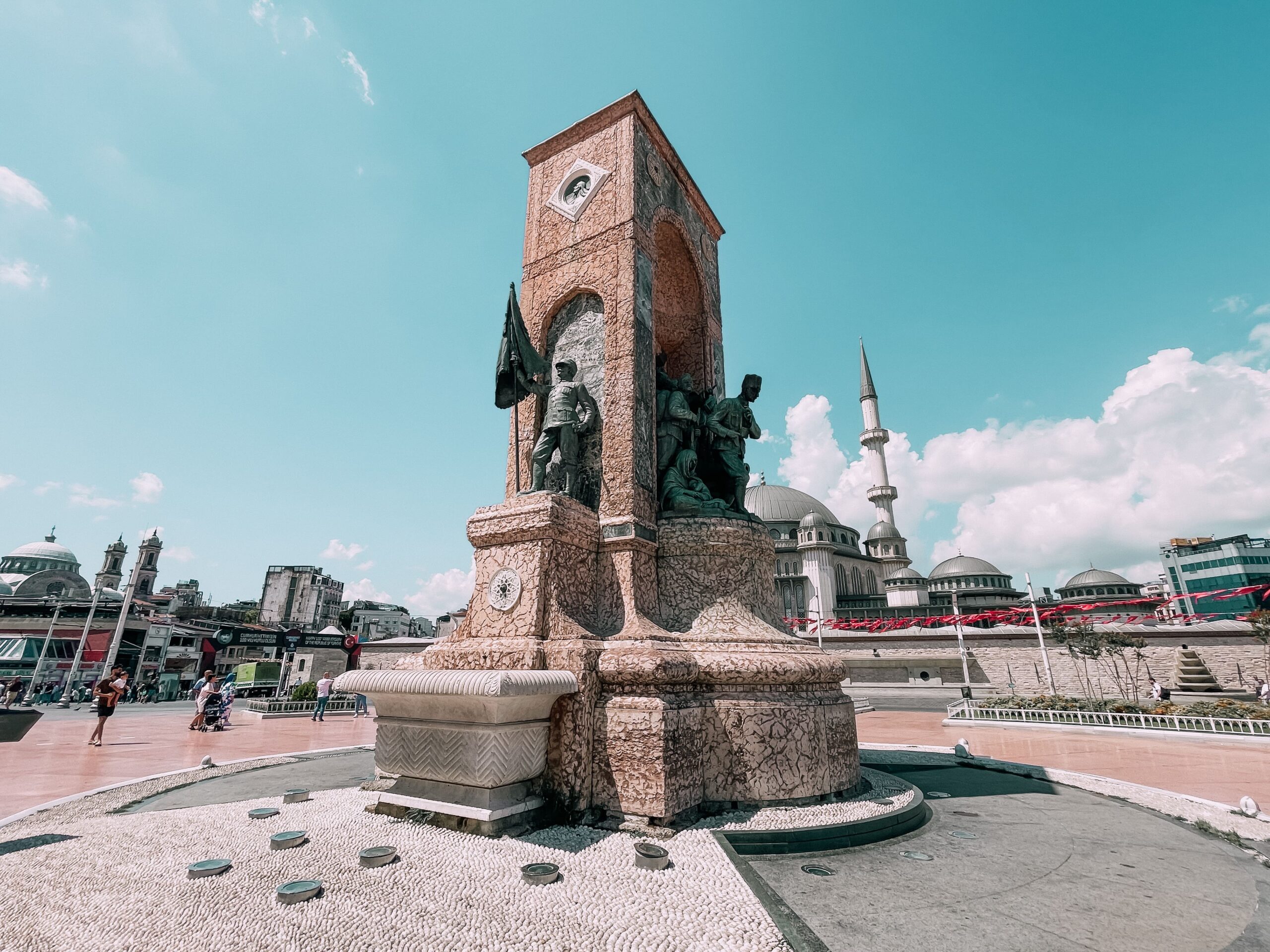 il Monumento di Piazza Taksim a Istanbul