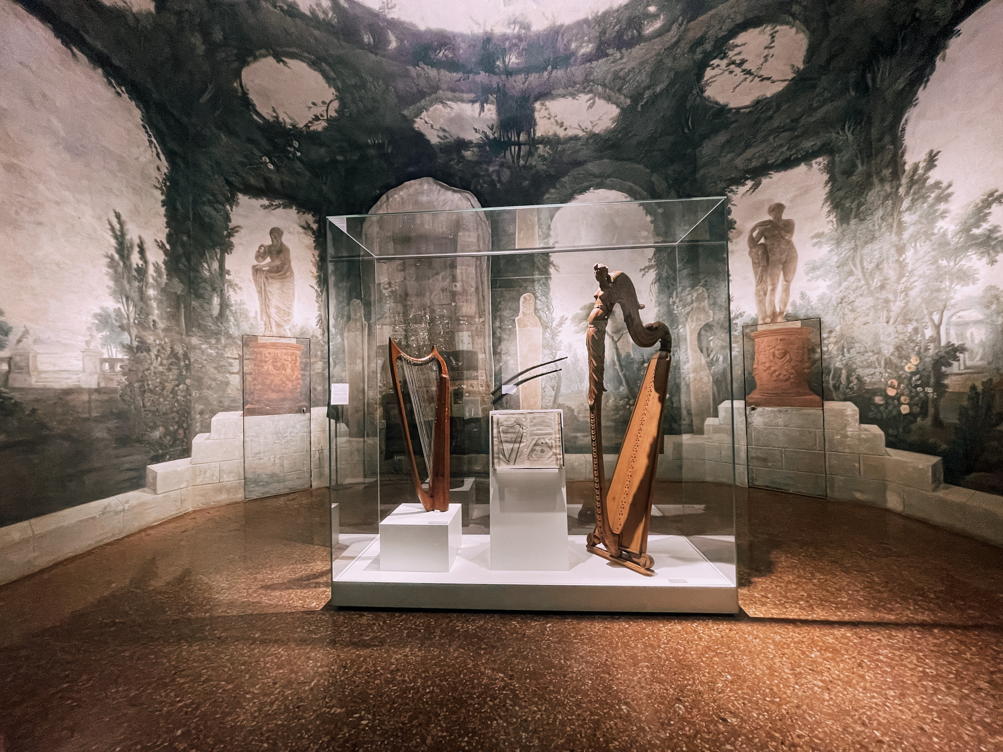 la prima sala del Museo della Musica di Bologna