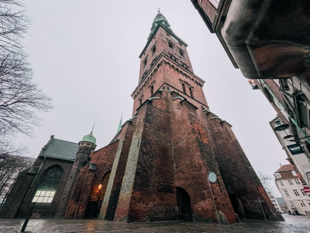 la chiesa sconsacrata di San Nicola a Copenaghen