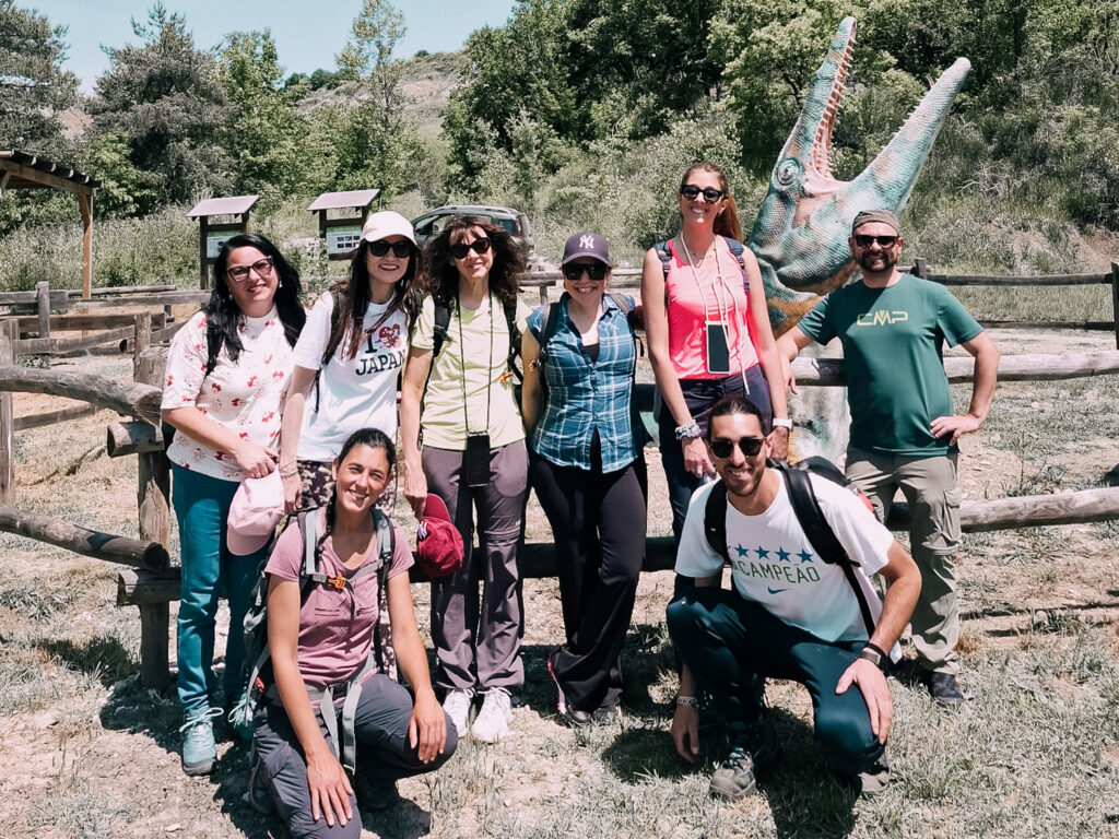 il gruppo dei partecipanti al blogtour dell'alta valle del Tresinaro
