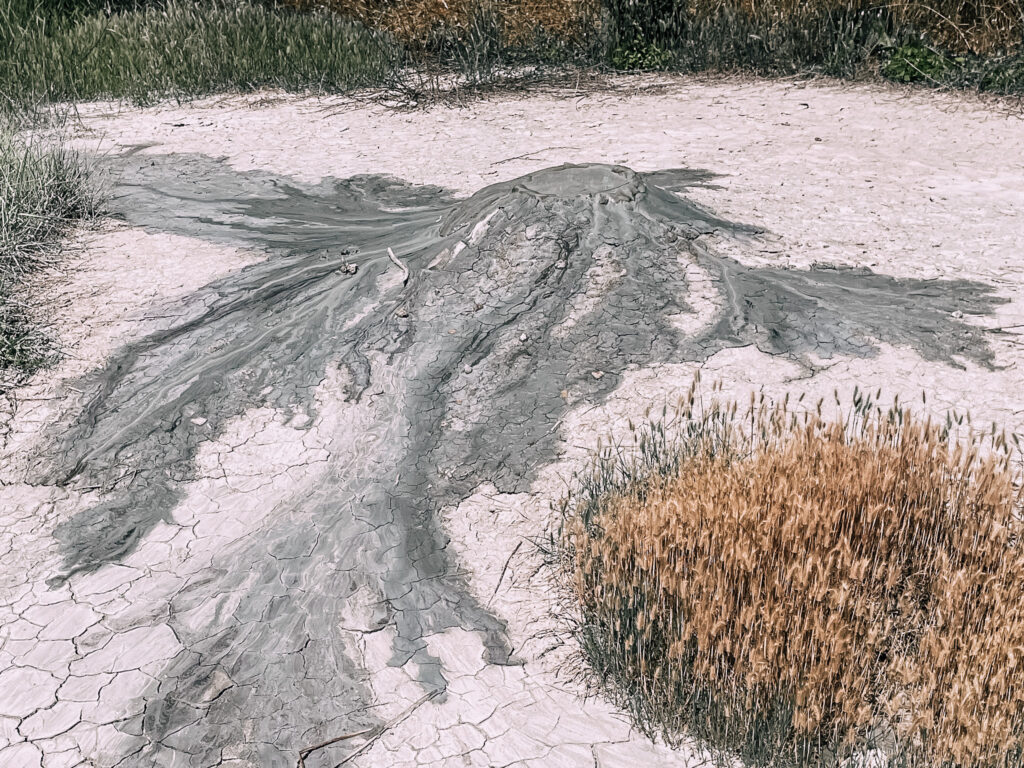 le salse di Casola vicino Viano